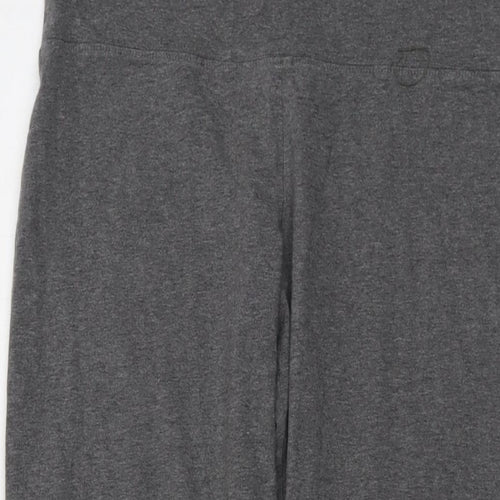 Blooming Marvellous Womens Grey Cotton Trousers Size 12 L27 in Regular