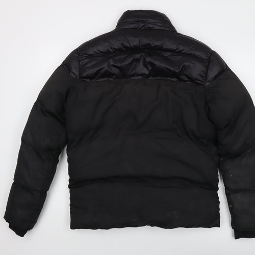 Supply & Demand Co. Mens Black Jacket Size XS Zip