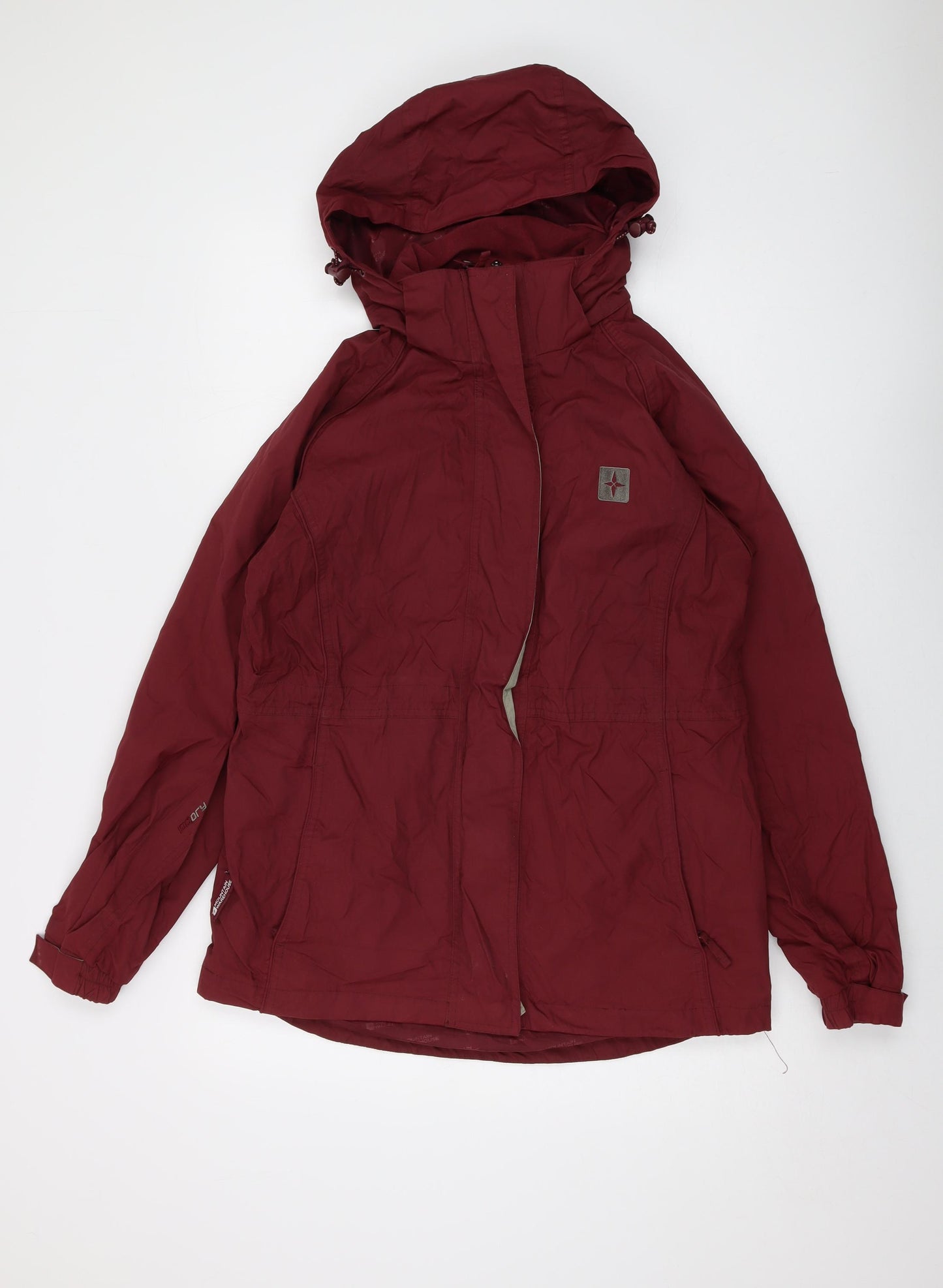 Mountain Warehouse Womens Red Jacket Size 12 Zip