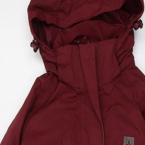 Mountain Warehouse Womens Red Jacket Size 12 Zip