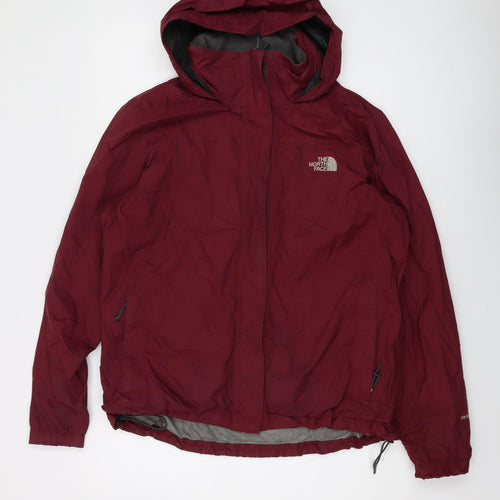 The North Face Womens Red Jacket Size L Zip