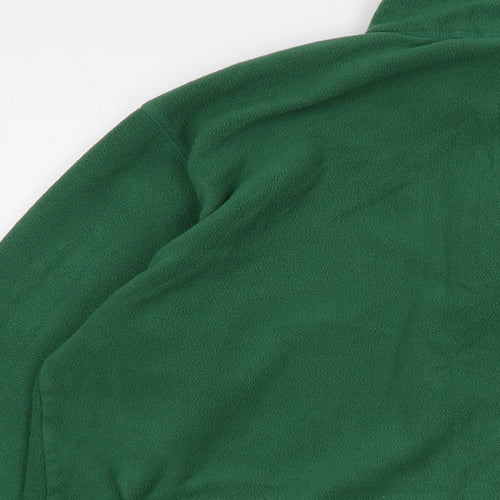 Lands' End Mens Green Polyester Pullover Sweatshirt Size M