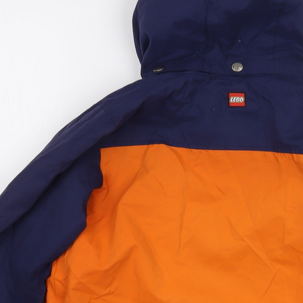 LEGO Girls Orange Jacket Size 6 Years Zip