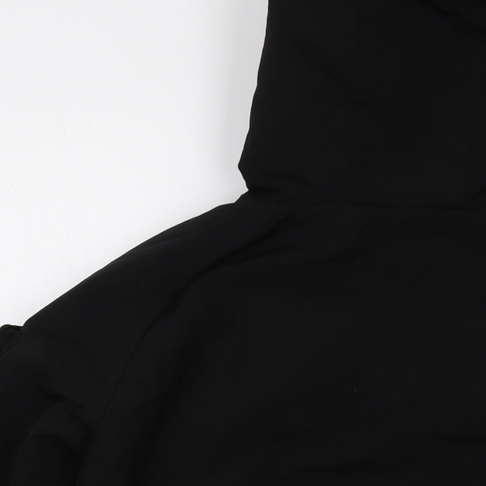 KWD Boys Black Jacket Size 14-15 Years Zip