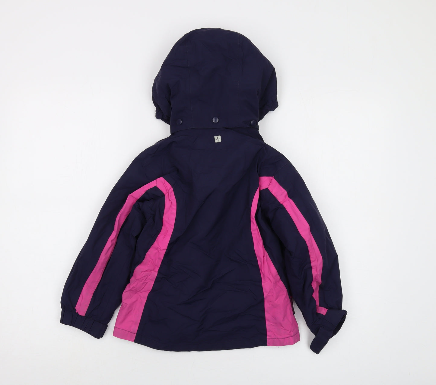 Mountain Warehouse Girls Black Jacket Size 5-6 Years Zip