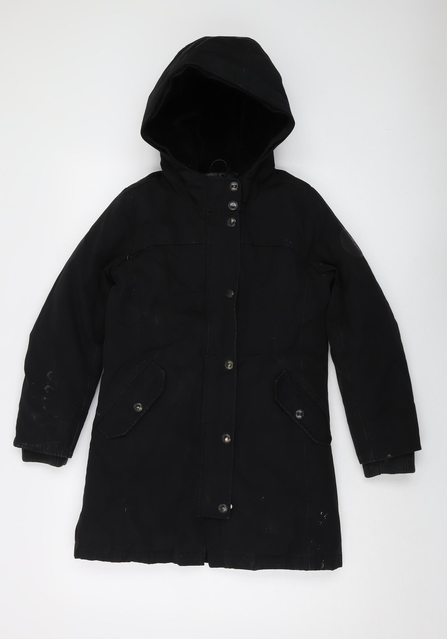 Gap Boys Black Jacket Size 10-11 Years Zip