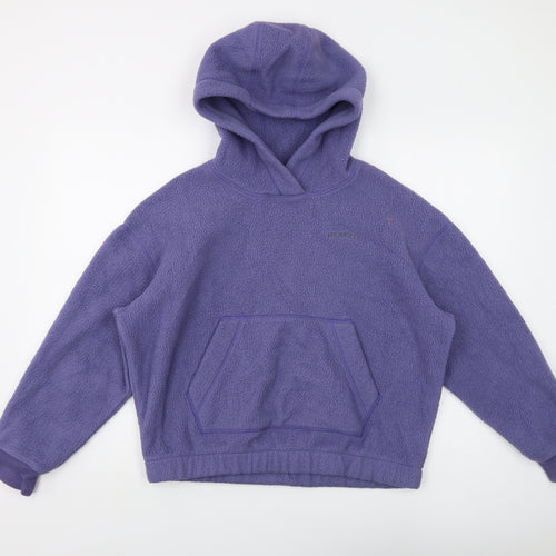 Merrell Womens Purple Polyester Pullover Hoodie Size S Pullover