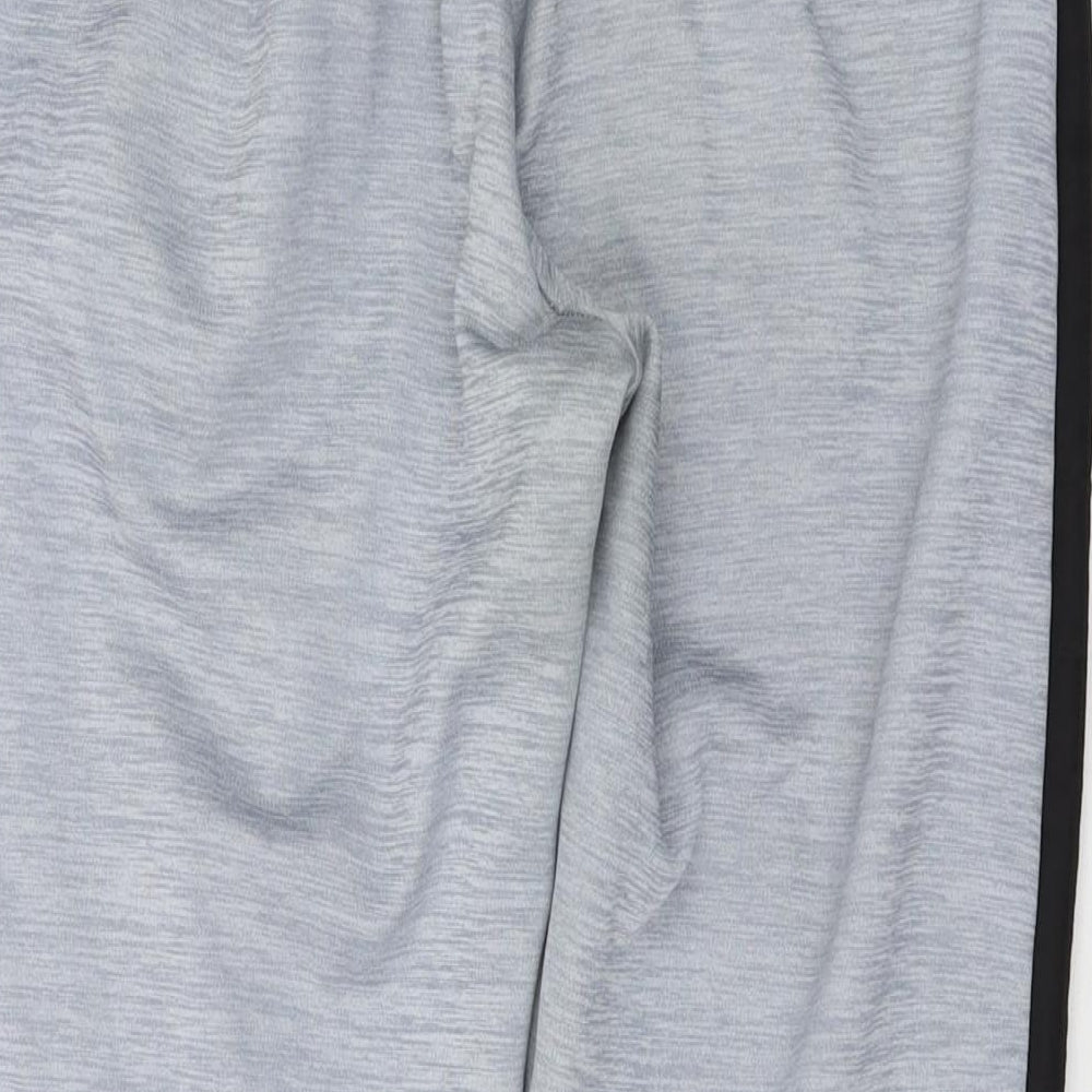 McKenzie Mens Grey Polyester Trousers Size M L28 in Regular Drawstring