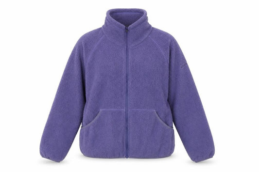 Front view of Merrell women’s purple jacket, size S, zip