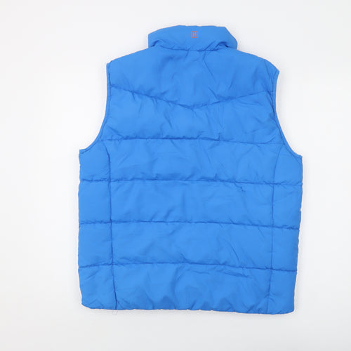 Hi Gear Boys Blue Gilet Waistcoat Size 13-14 Years Zip