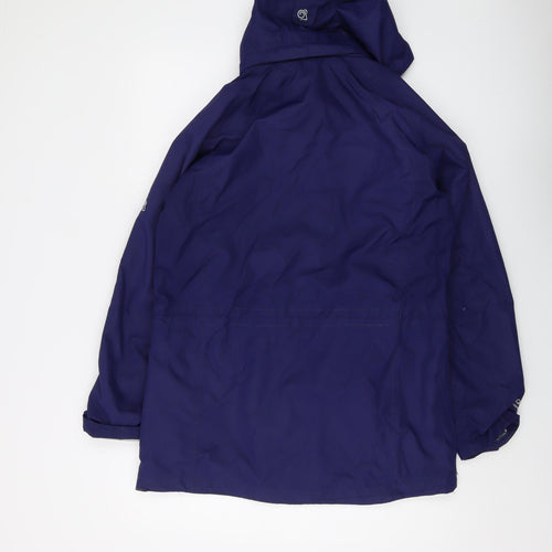 Craghoppers Womens Blue Jacket Size 12 Zip