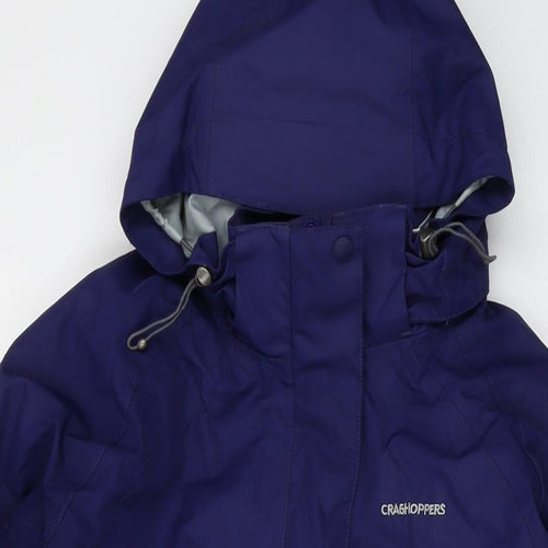 Craghoppers Womens Blue Jacket Size 12 Zip