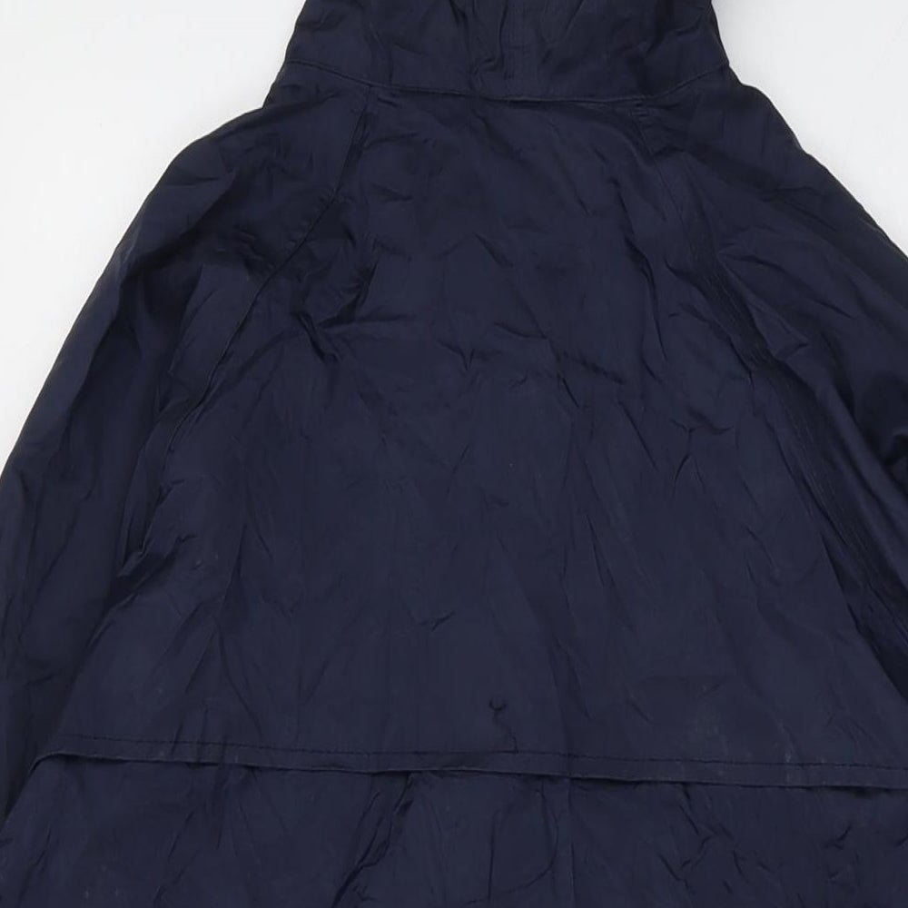 Outdoor Scene Mens Blue Jacket Size M Zip