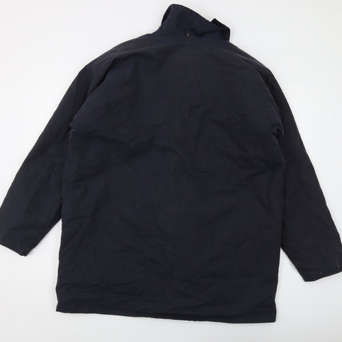 Jack Daw Mens Blue Jacket Size S Zip