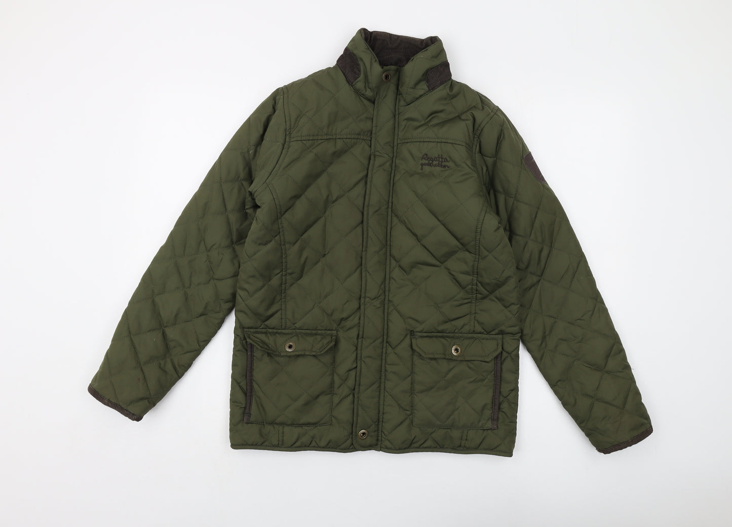 Regatta Womens Green Jacket Size 4 Zip