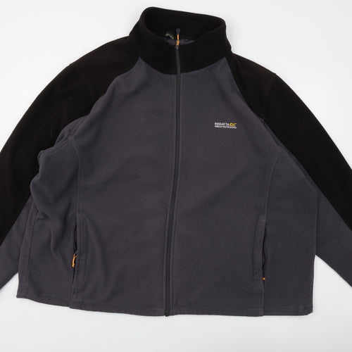 Regatta Mens Grey Jacket Size 4XL Zip