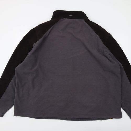 Regatta Mens Grey Jacket Size 4XL Zip