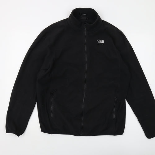 The North Face Mens Black Jacket Size L Zip