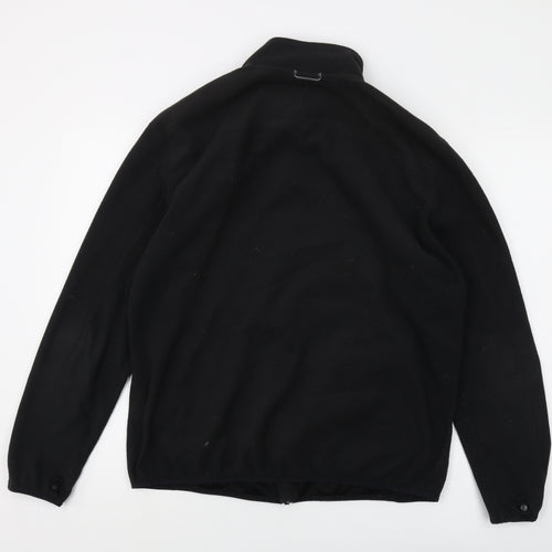 The North Face Mens Black Jacket Size L Zip