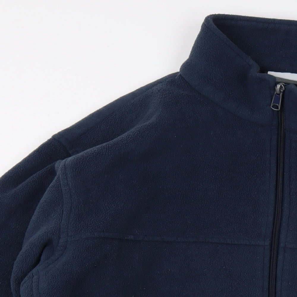 Columbia Mens Blue Jacket Size XL Zip