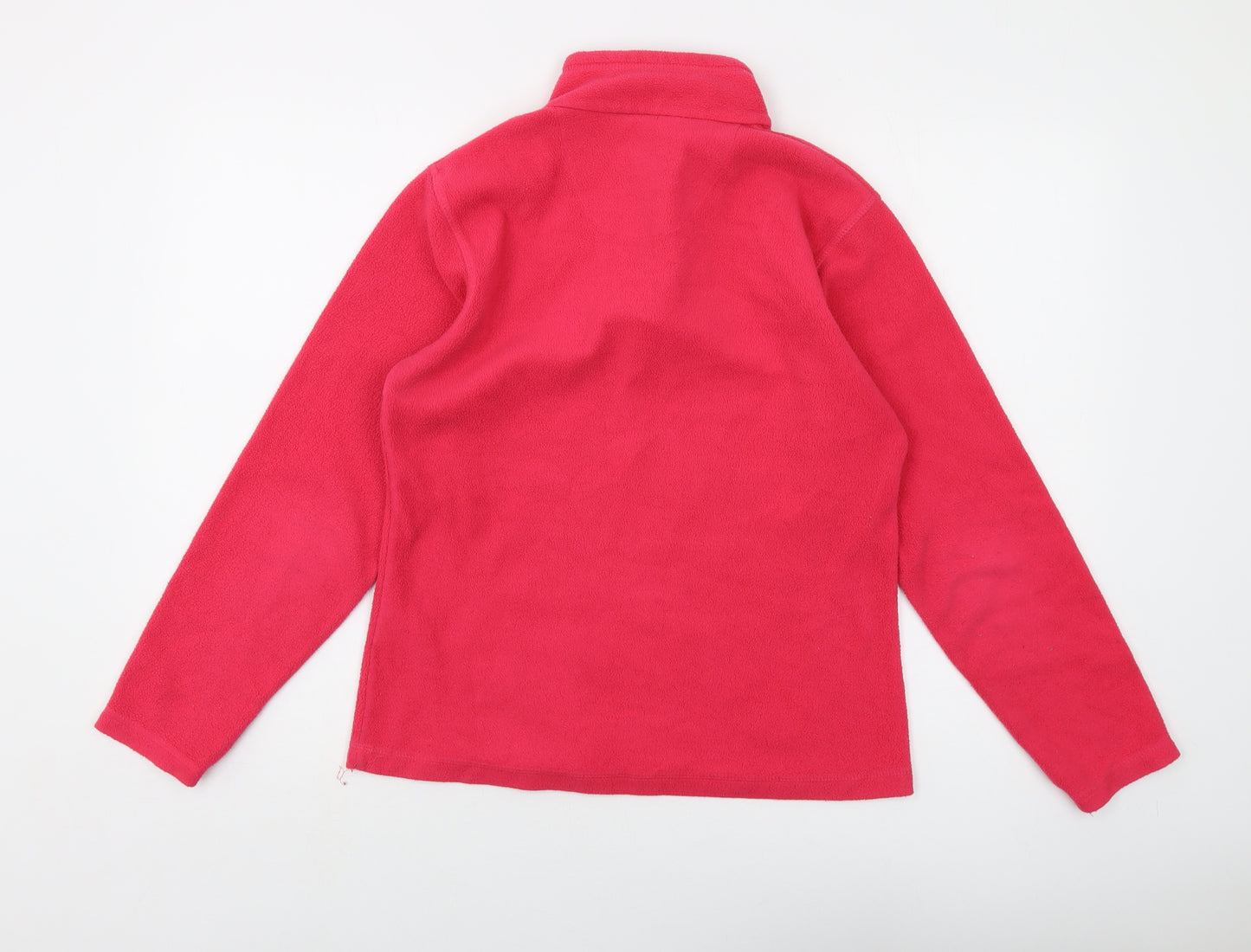 Regatta Womens Pink Polyester Pullover Sweatshirt Size 10 Zip