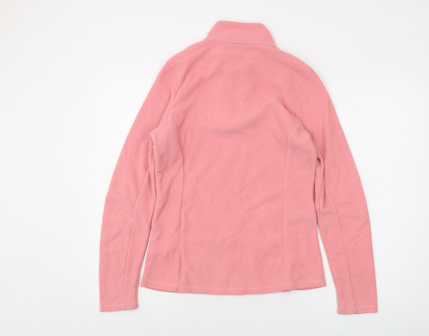 Protest Womens Pink Polyester Pullover Sweatshirt Size L Zip