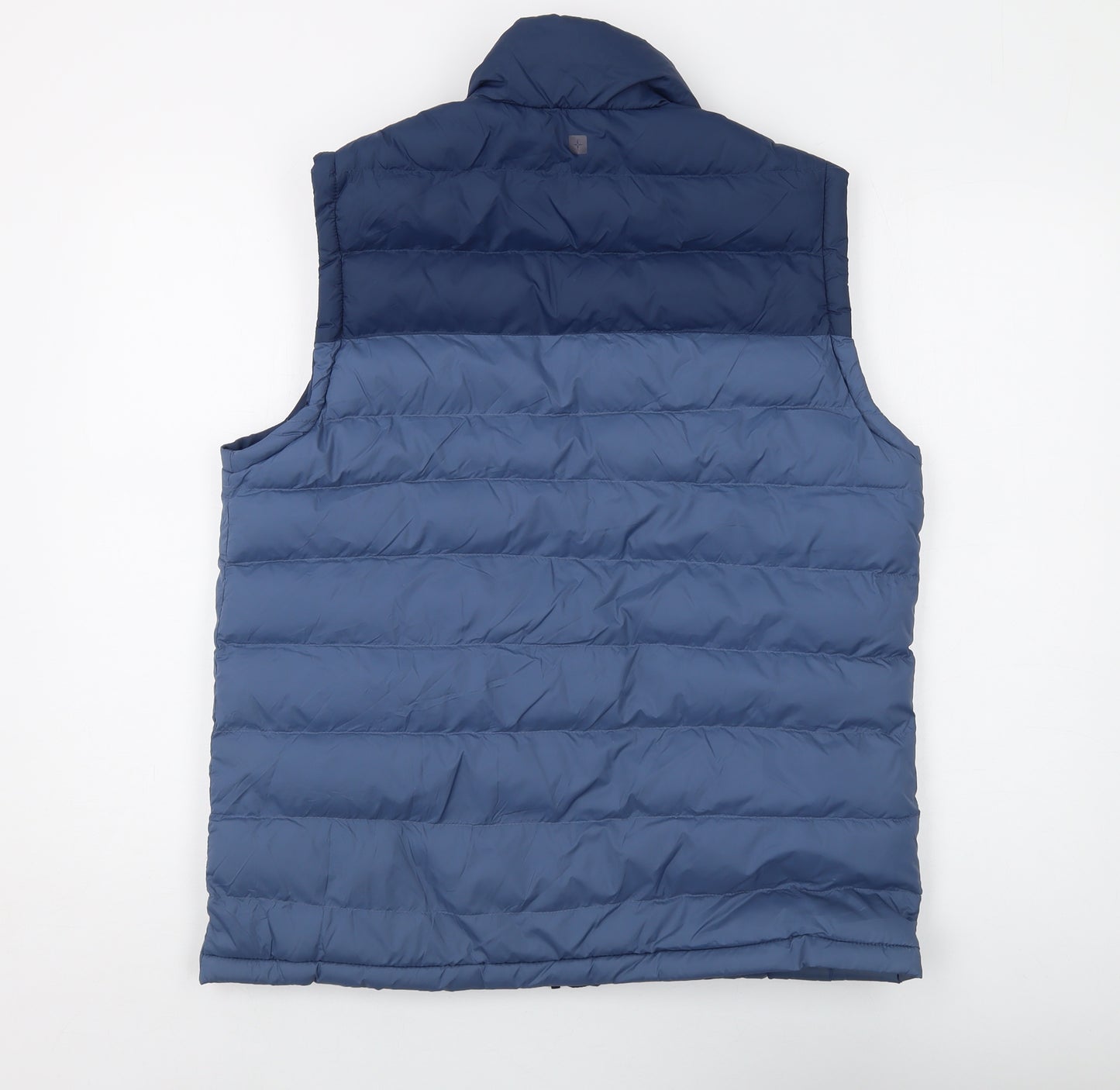 Mountain Warehouse Mens Blue Gilet Waistcoat Size M Zip