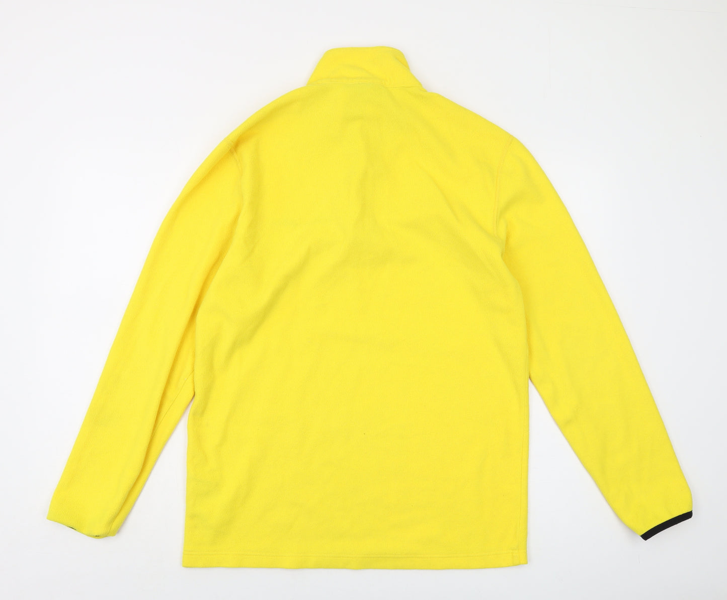 Champion Mens Yellow Polyester Pullover Sweatshirt Size XL