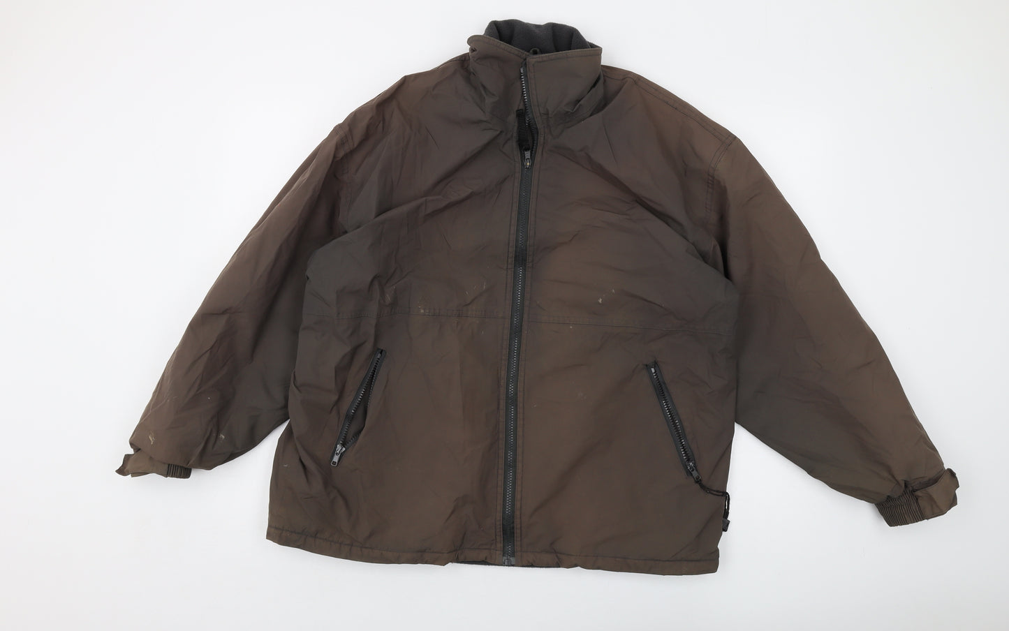 Dickies Mens Brown Jacket Size M Zip