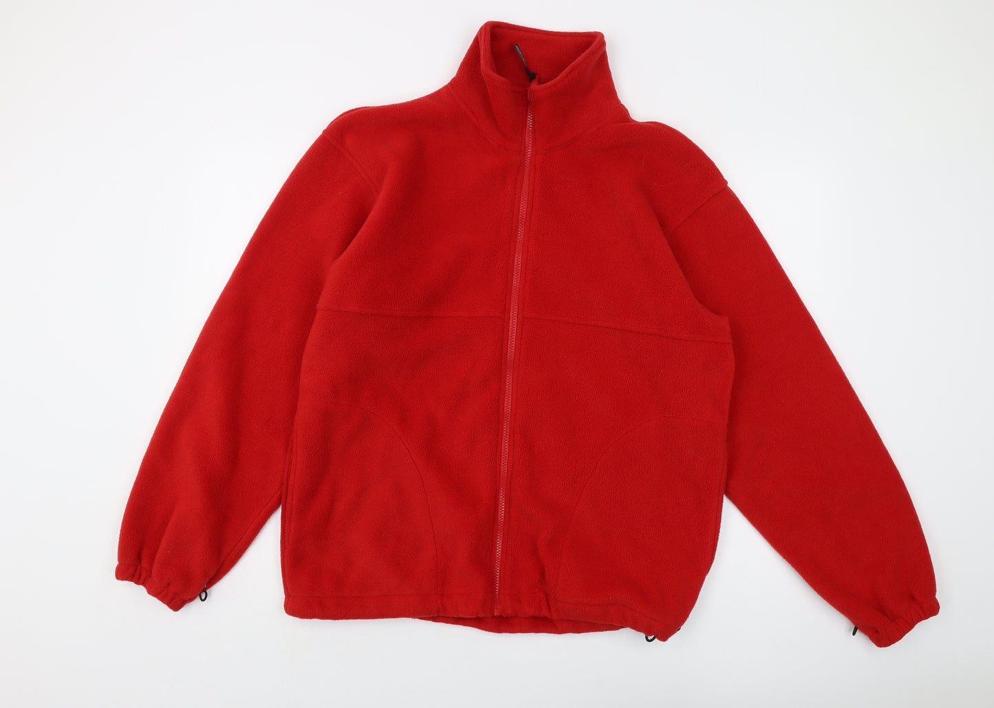 Champion Mens Red Jacket Size M Zip - Vintage