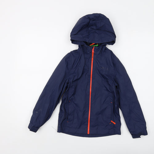 Mountain Warehouse Boys Blue Jacket Size 7-8 Years Zip