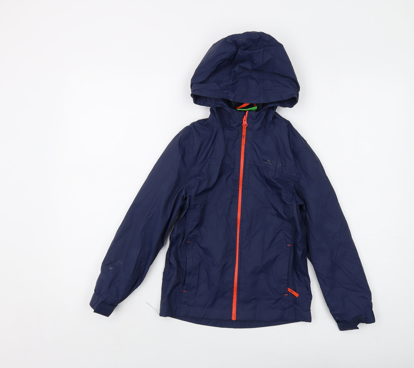 Mountain Warehouse Boys Blue Jacket Size 7-8 Years Zip