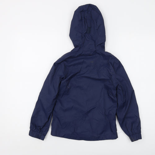 Mountain Warehouse Boys Blue Jacket Size 7-8 Years Zip