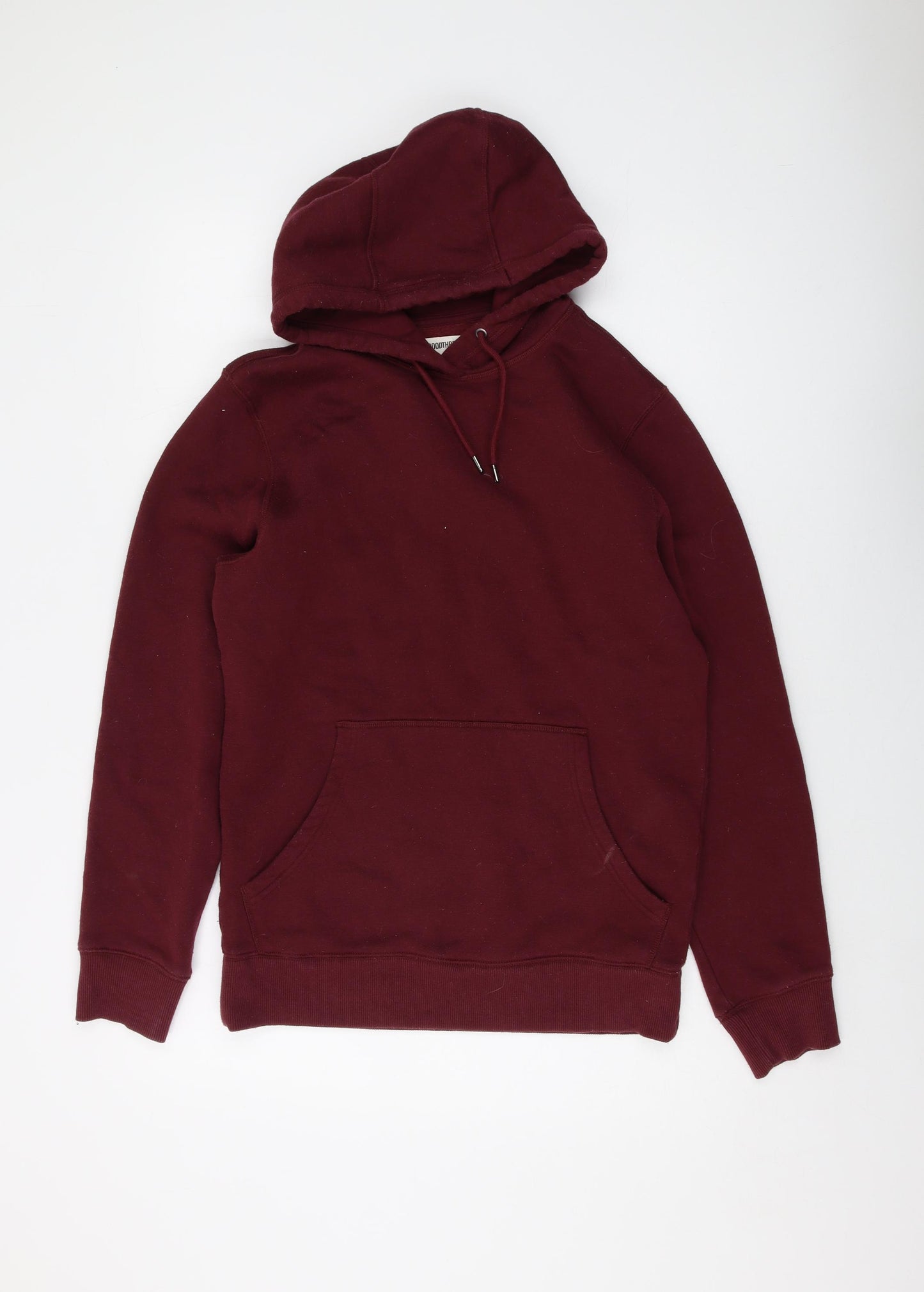 Goodthreads Mens Red Cotton Pullover Hoodie Size XS