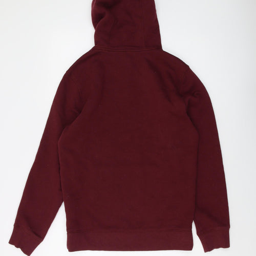 Goodthreads Mens Red Cotton Pullover Hoodie Size XS