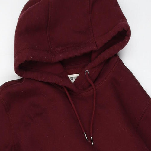 Goodthreads Mens Red Cotton Pullover Hoodie Size XS