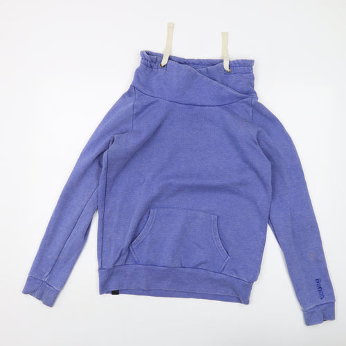 Bench Womens Blue Cotton Pullover Sweatshirt Size M Pullover