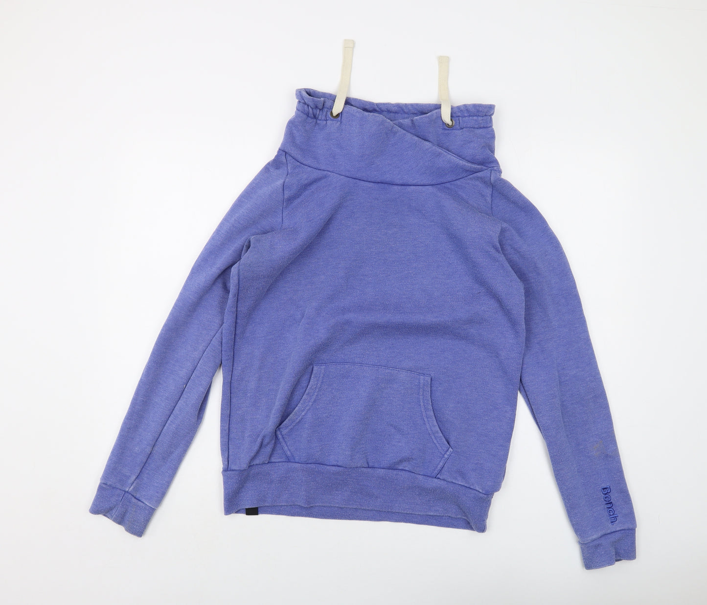 Bench Womens Blue Cotton Pullover Sweatshirt Size M Pullover