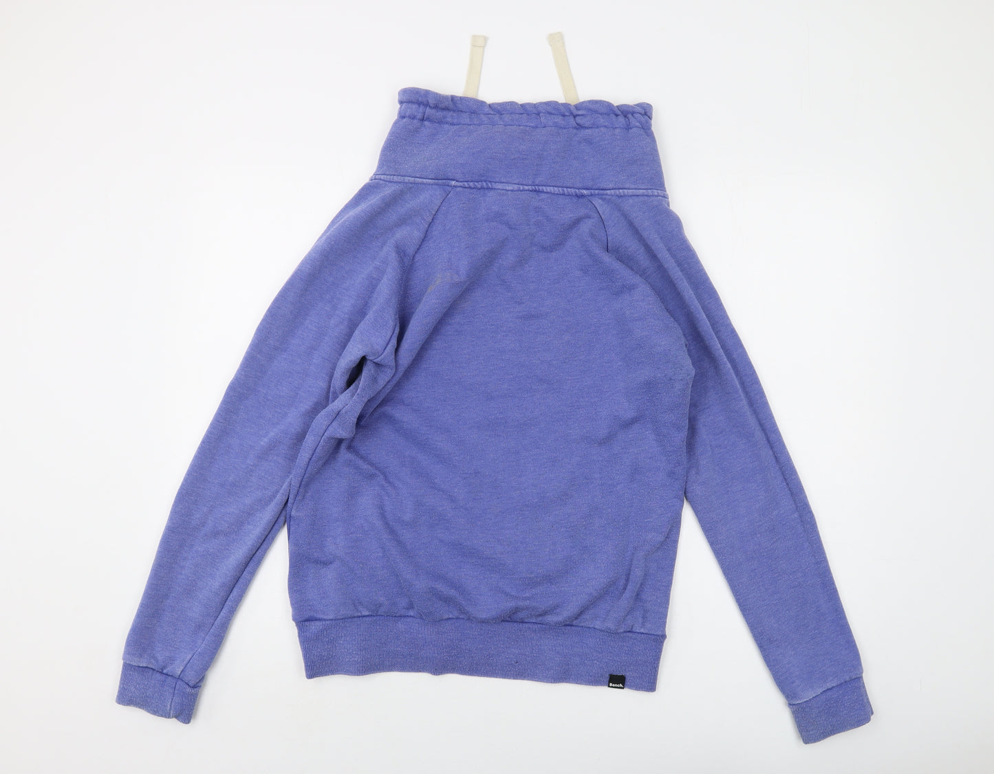 Bench Womens Blue Cotton Pullover Sweatshirt Size M Pullover