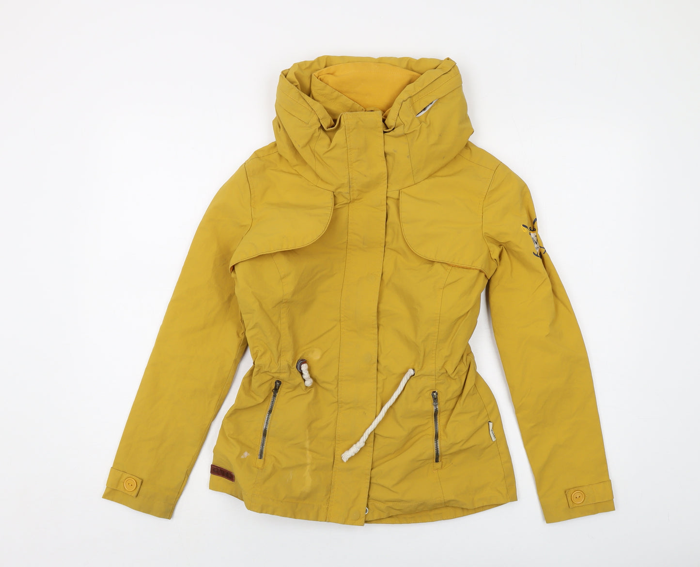 Horseware Womens Yellow Jacket Size 2XS Zip