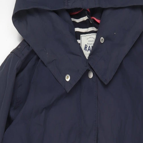 Joules Womens Blue Jacket Size 8 Zip