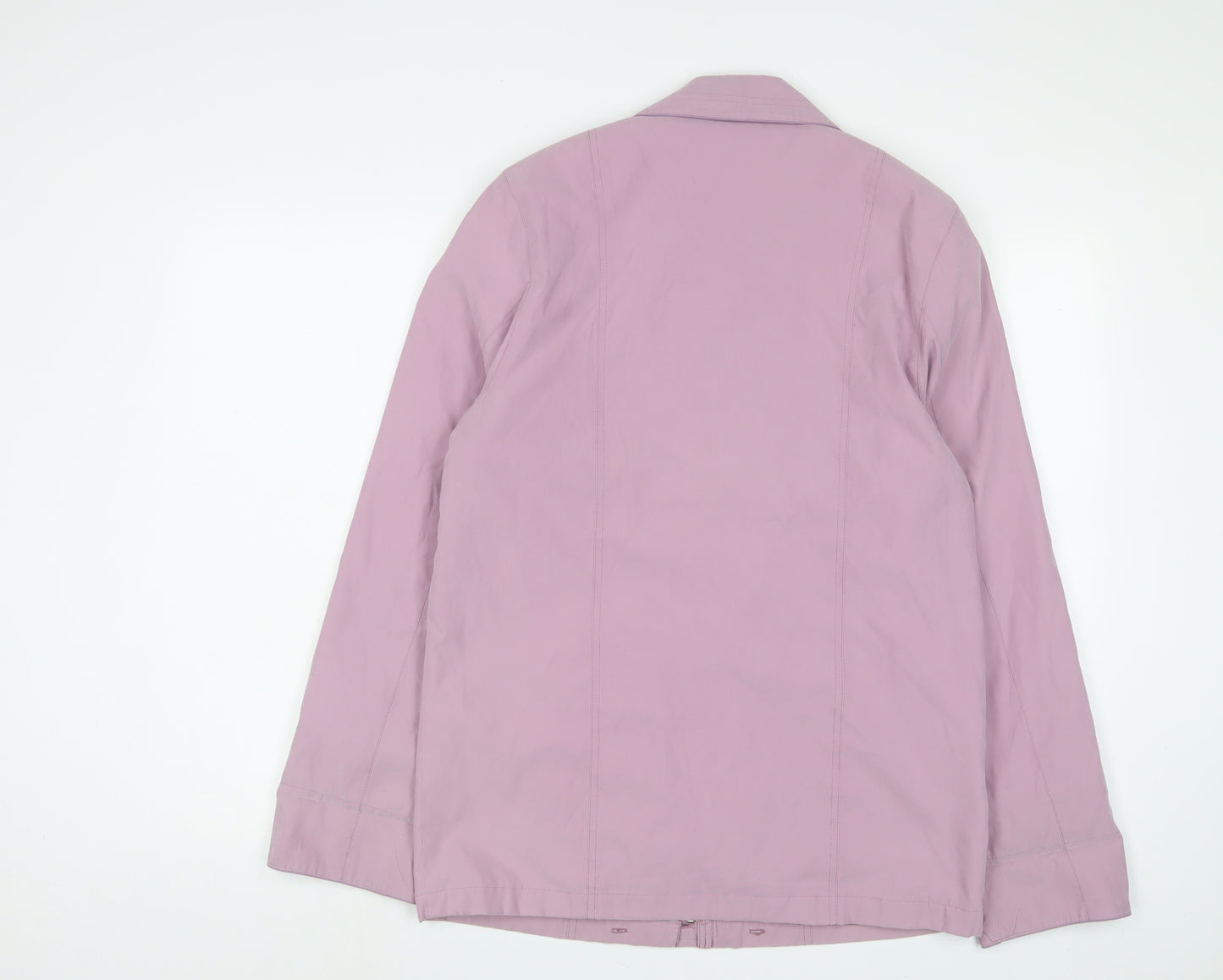 EWM Womens Pink Jacket Size 10 Zip