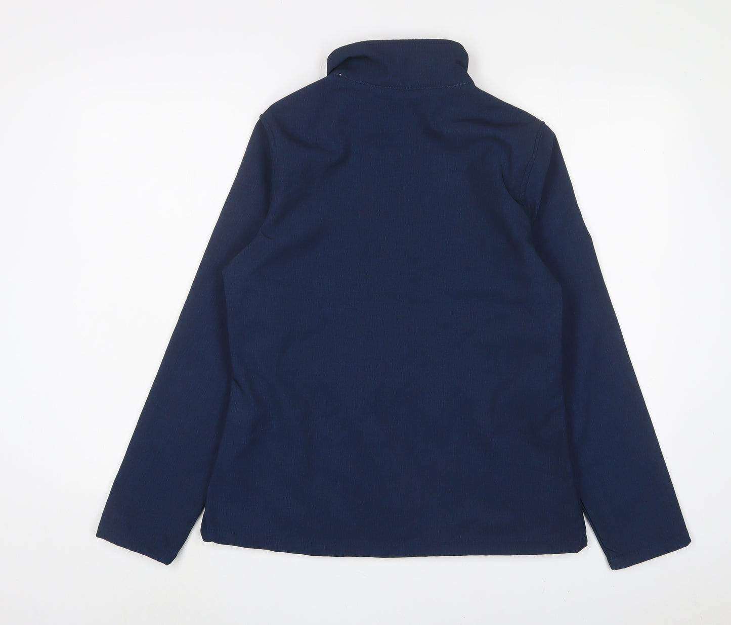 Regatta Womens Blue Jacket Size 14 Zip - Logo