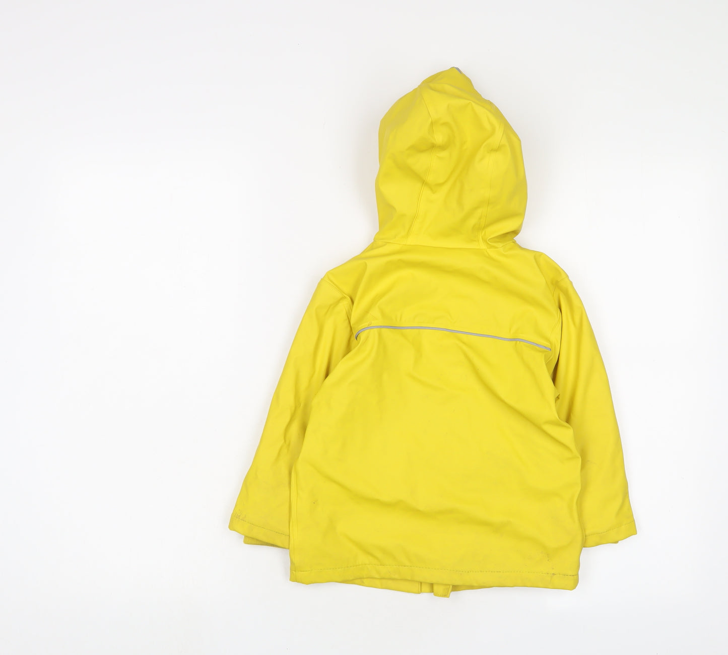 Mini Boden Girls Yellow Jacket Size 2-3 Years Zip