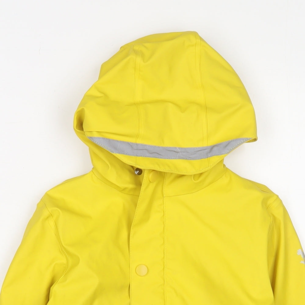 Mini Boden Girls Yellow Jacket Size 2-3 Years Zip