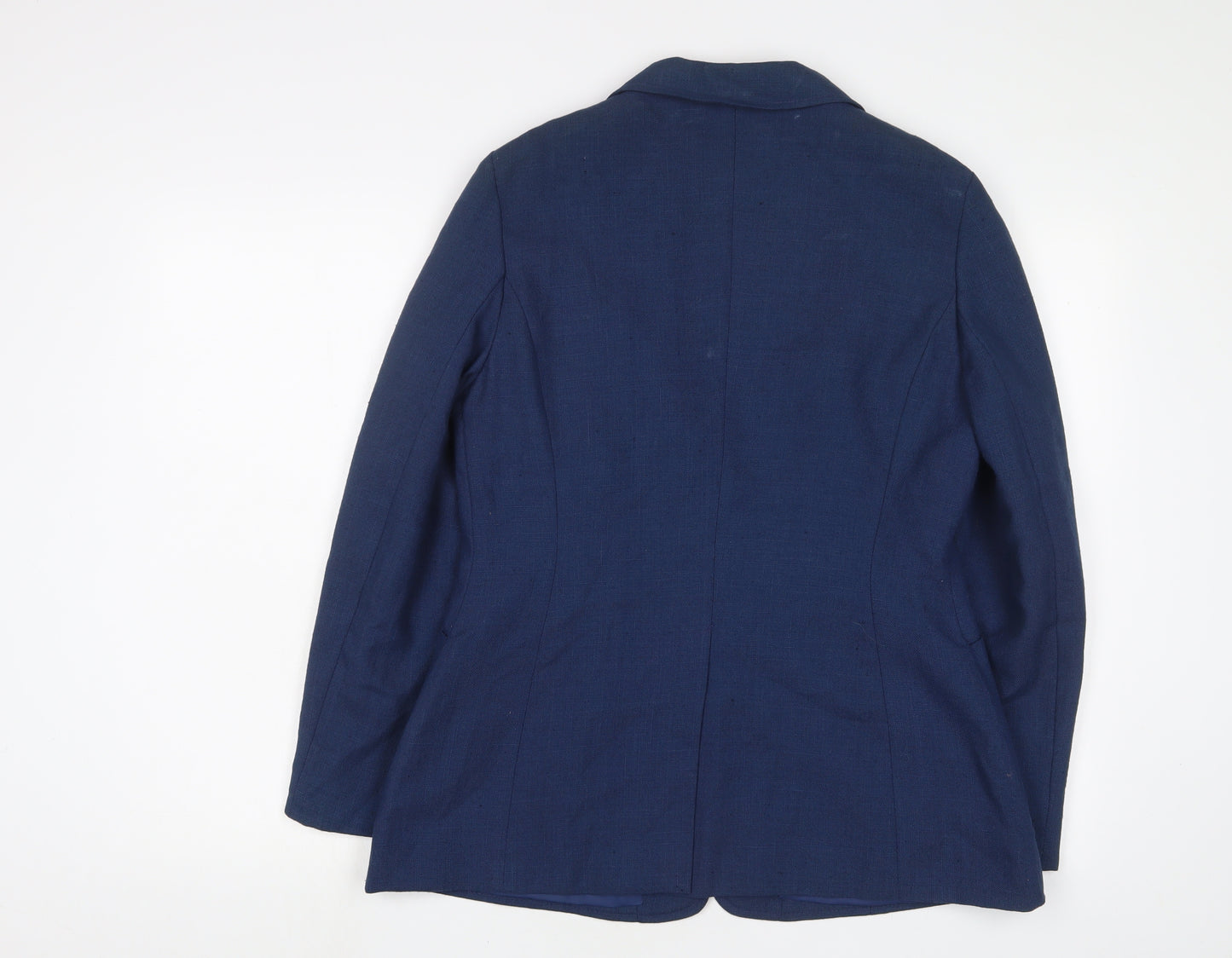 C&A Womens Blue Jacket Blazer Size 14 Button