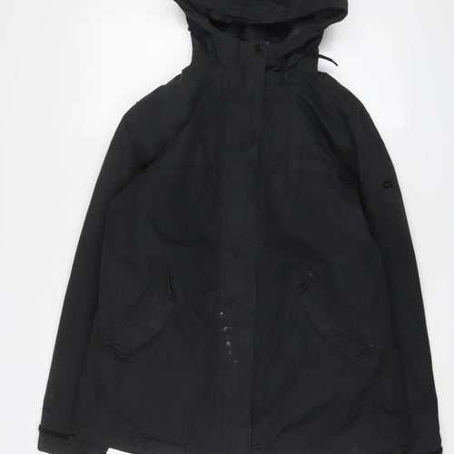 Regatta Womens Black Jacket Coat Size 16 Zip