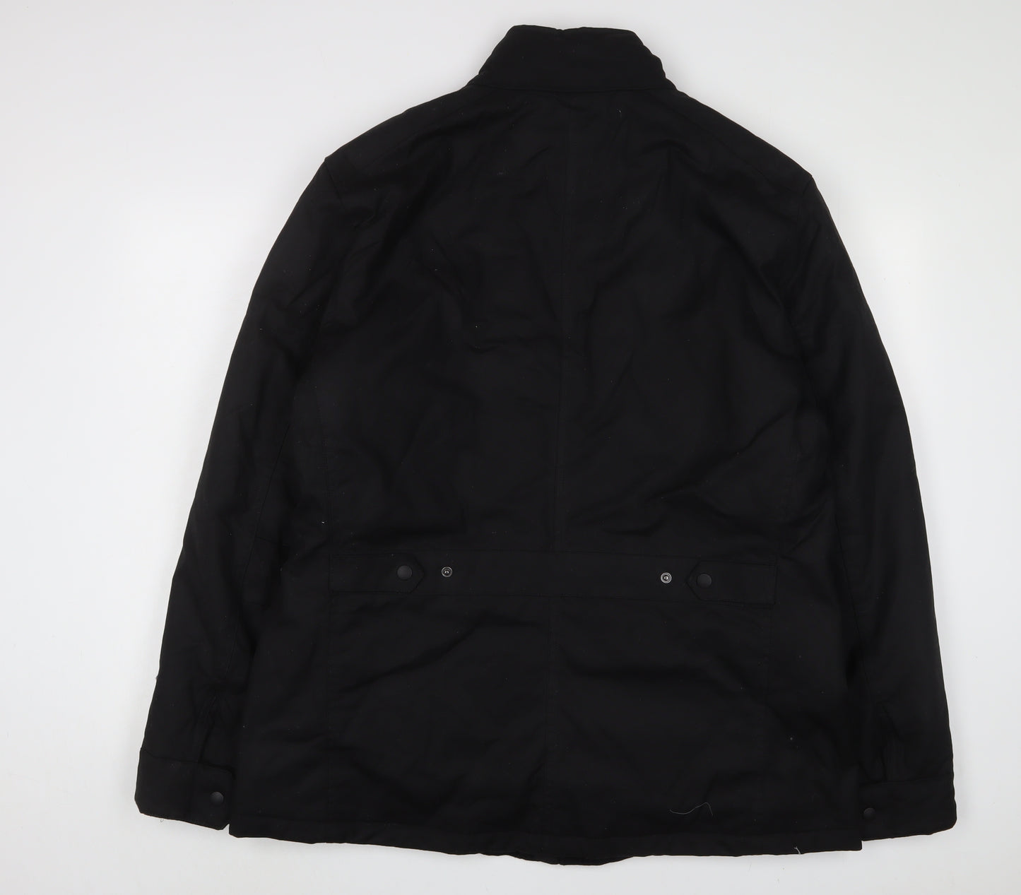 Marks and Spencer Mens Black Jacket Size XL Zip