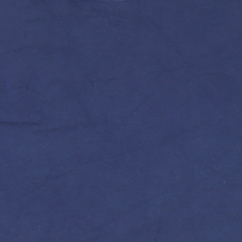 NEXT Girls Blue Cotton Pullover T-Shirt Size 14 Years Crew Neck