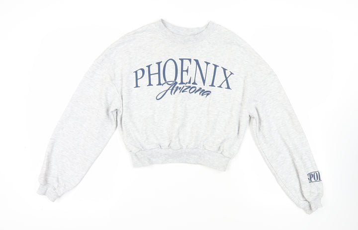 H&M Girls Grey Cotton Pullover Sweatshirt Size 13-14 Years Pullover - Phoenix Arizona
